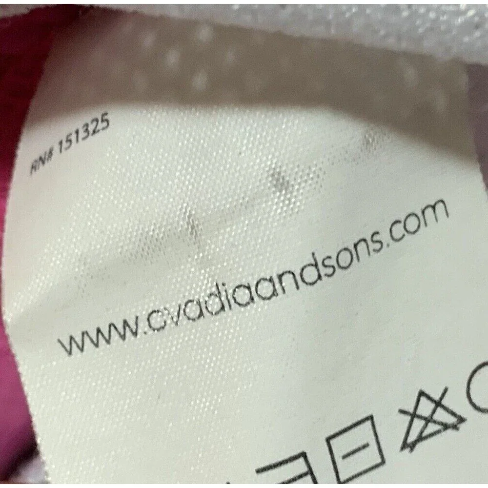 Ovadia & Sons Swim Trunks Men 2XL Hot Pink Mesh Lined Pockets Shorts Beach Pool